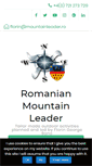 Mobile Screenshot of mountainleader.ro
