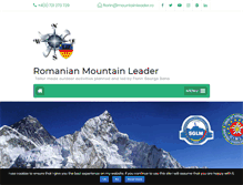 Tablet Screenshot of mountainleader.ro